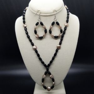 Juego de pulcera con aritos